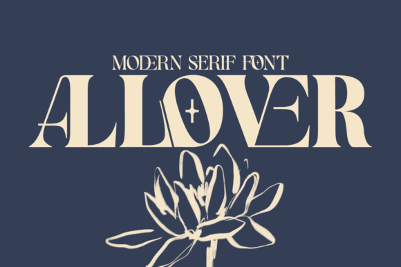 Allover Modern: A Versatile Serif Font for Modern Design