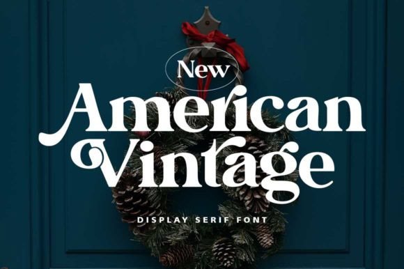 American Vintage: A Timeless Serif Font with a Nostalgic Touch
