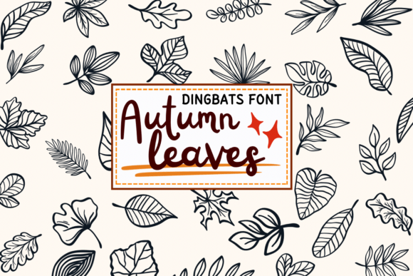 Autumn Leaves: A Creative Font for Design and Expression