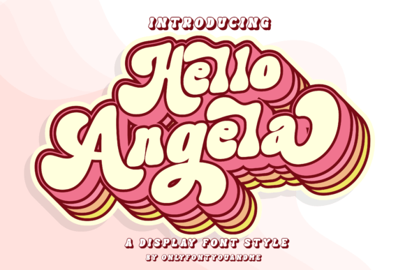 Discover the Beauty of Hello Angela Font