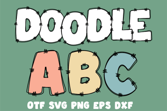 Doodle Abc: A Creative Font for Every Project