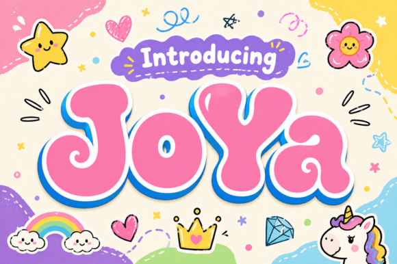 Experience the Retro-Futurism of Joya: A Font That Transcends Time