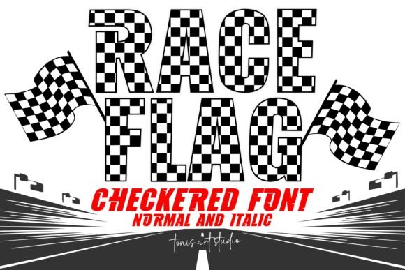 Experience the Thrill of Race Flag Checkered