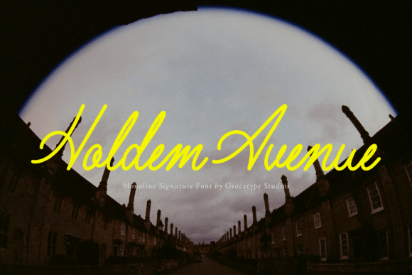 Holdem Avenue: A Font That Speaks Elegance