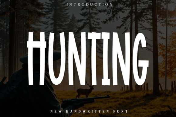 Hunting: A Beautifully Flowing Modern Handwritten Script Font