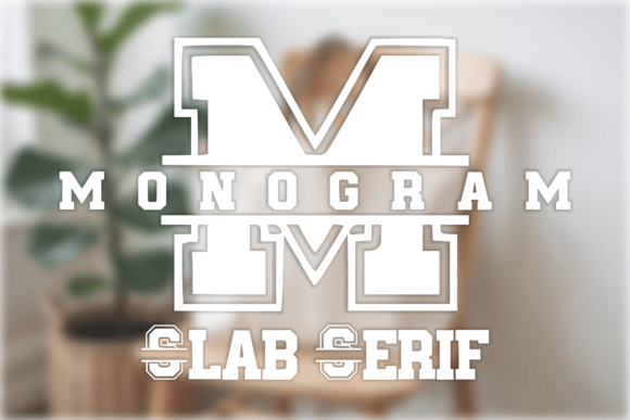 Monogram Slab Serif