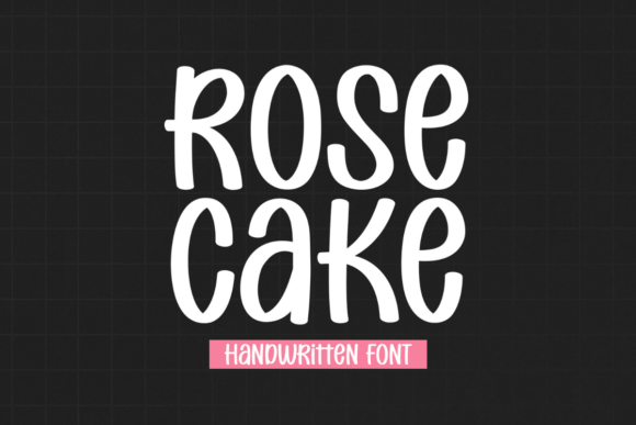 Rose Cake Font: A Stylish Choice for Creative Expression