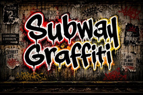 Subway Graffiti Font
